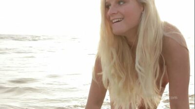4 Beautiful Young Babe Beach Porn