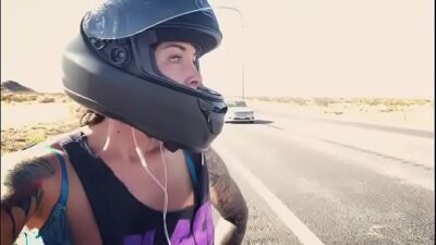 Babe On Motorcycle