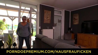 German Old Mature Couple Ass Fingering Porn