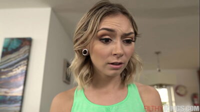 Teen Tiny Blonde Stepdaughter Seduces Stepdad Fuck Porn