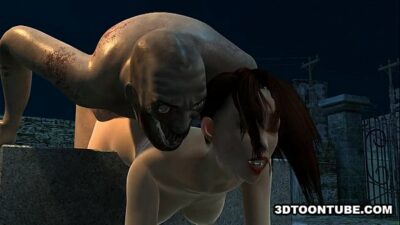 Zombie Attacks Horny Big Tits hardcore Porn