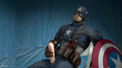 Captain America Gay Porn Parody
