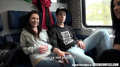 Teenagers Fuck On Train