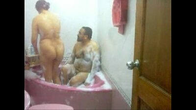 Hot Aunty Bath