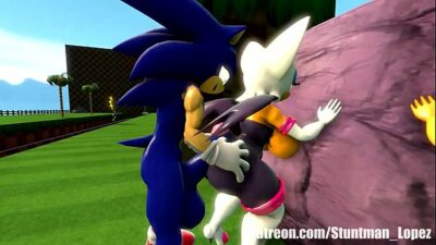 Jeux Video Sonic Femme Muscles Porno