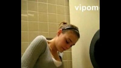 Lesbian Seduce Toilet Public Porn