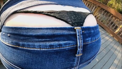 Porn Model Whale-Tail-Sexy-Jeans
