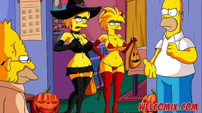 Simpson Comics Halloween Porn